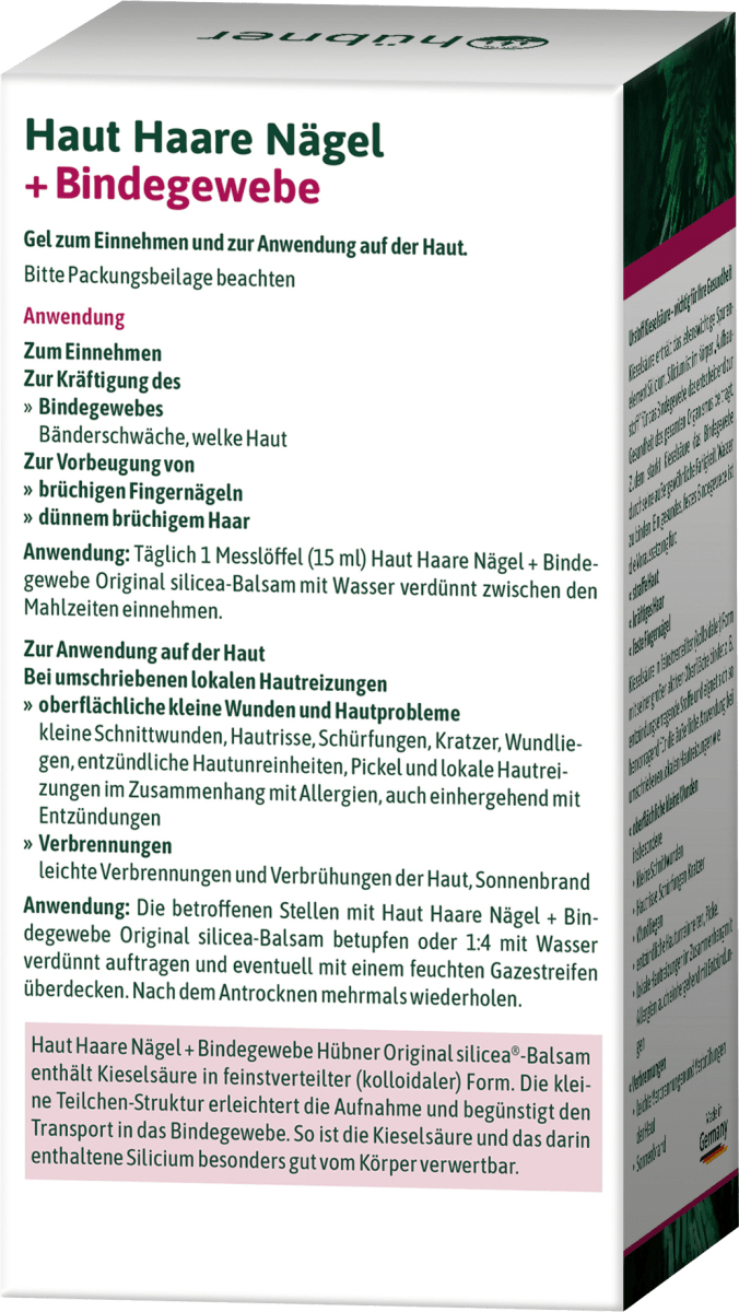 Haut Haare Nägel + Bindegewebe, 500 ml