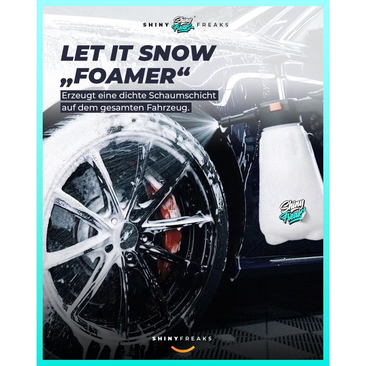 Snow Foam Set Shiny Garage - Fruit Snow Foam inkl. Foamer