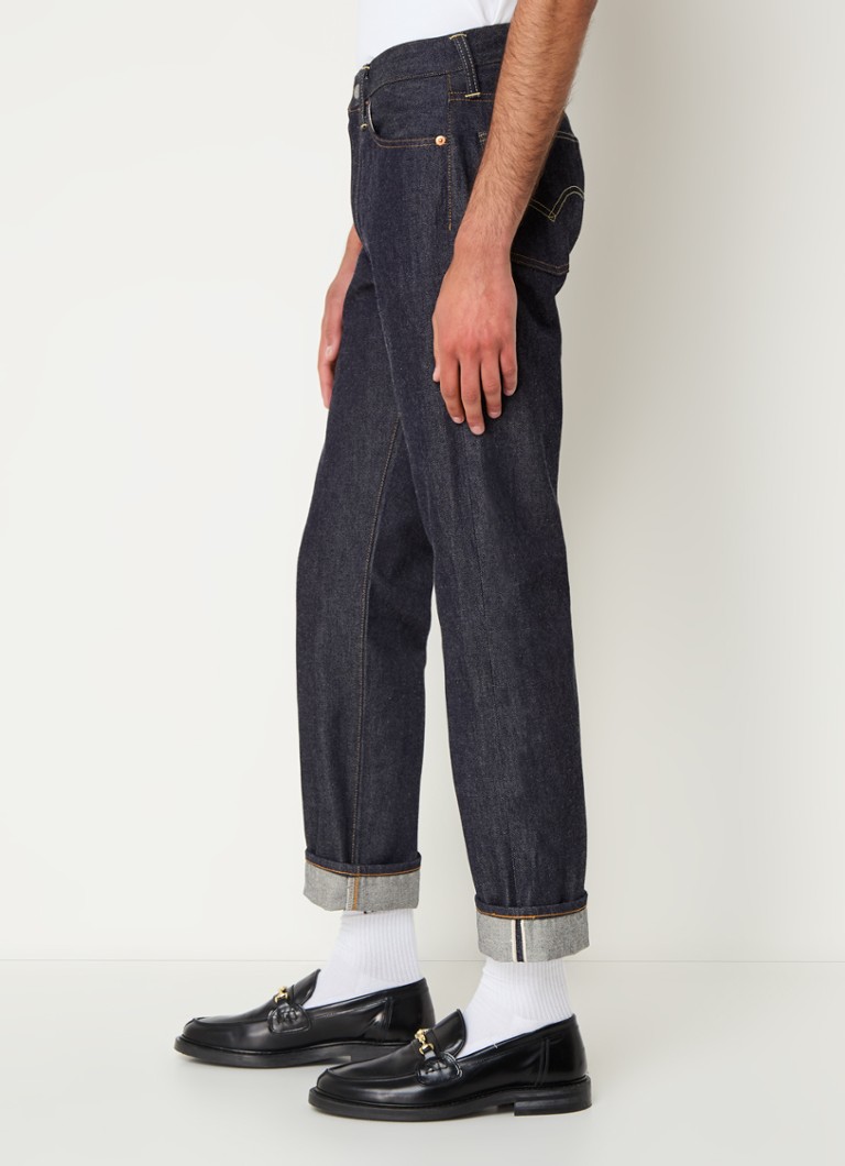 Jeansy Levi's z bawełny organicznej o dopasowanym kroju, w ciemnym odcieniu