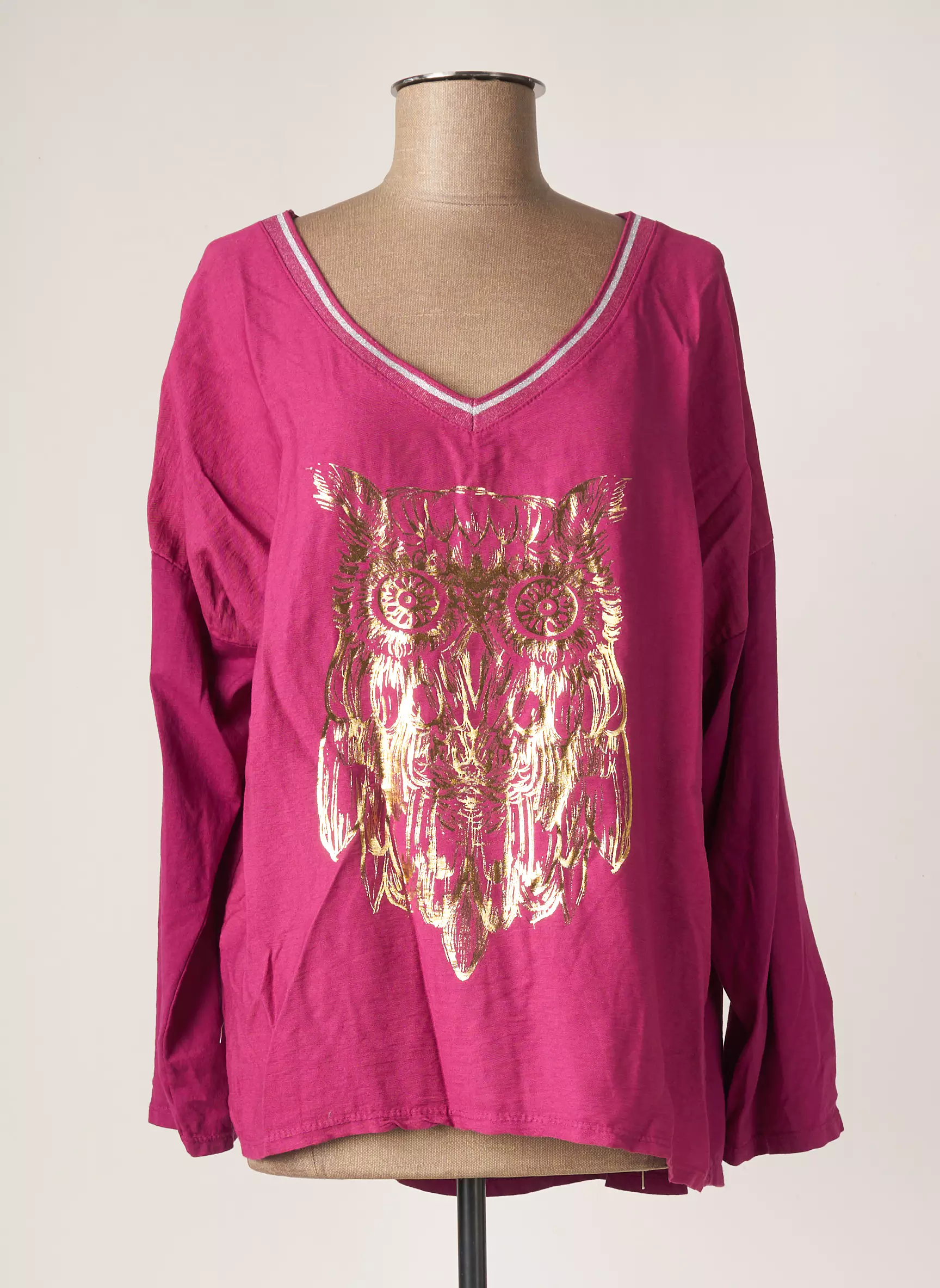 Massima Grazia Tshirts Femme couleur violet
