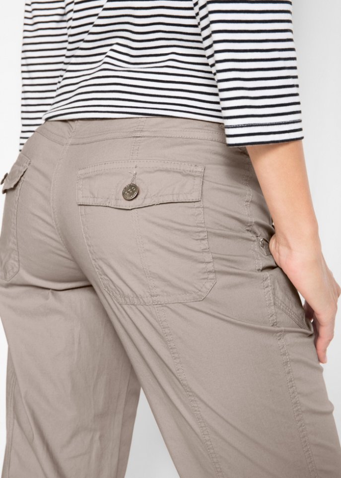 Stretch-Cargo-Hose, 3/4-Länge