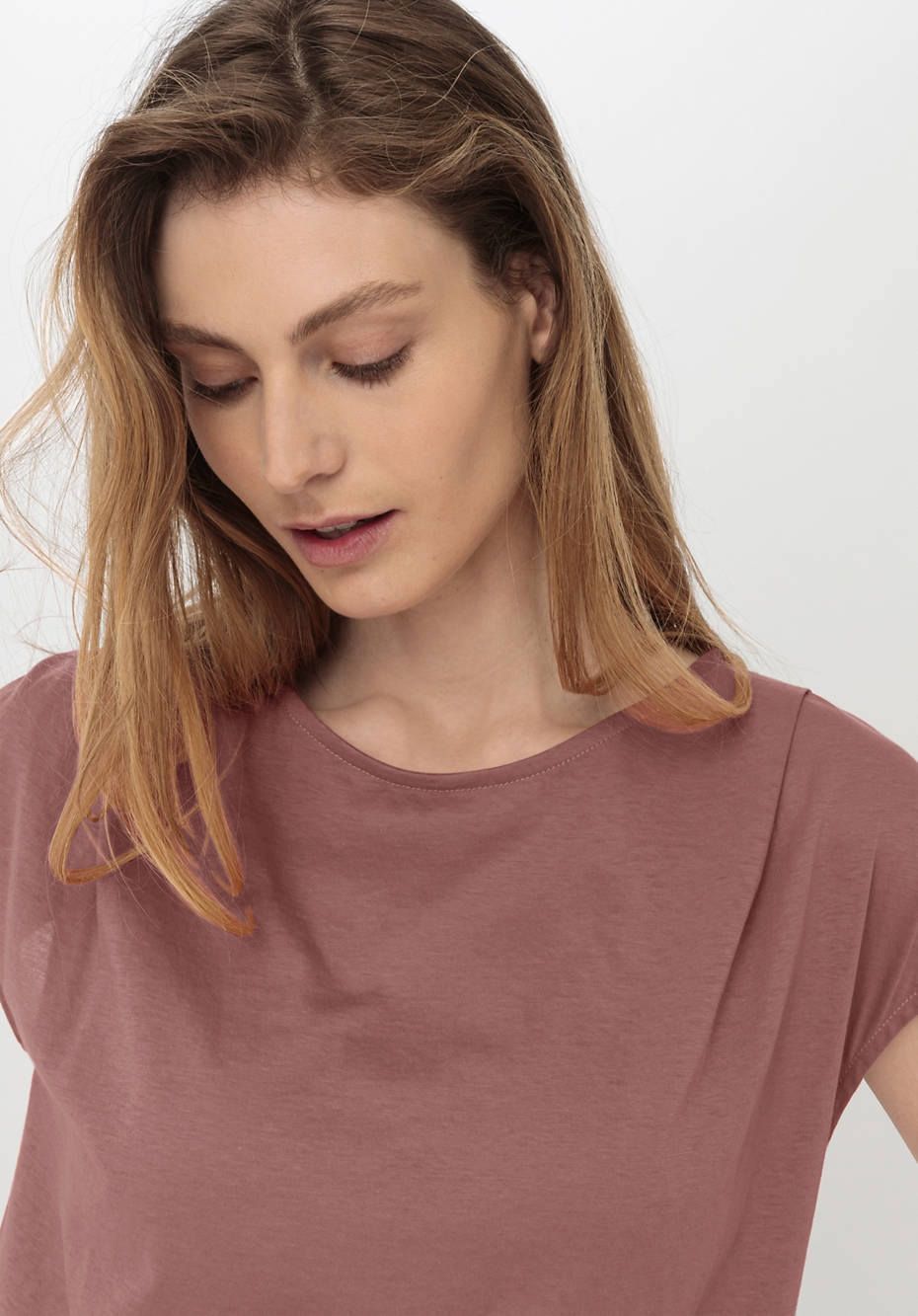 Funktions-Shirt aus reiner Bio-Baumwolle