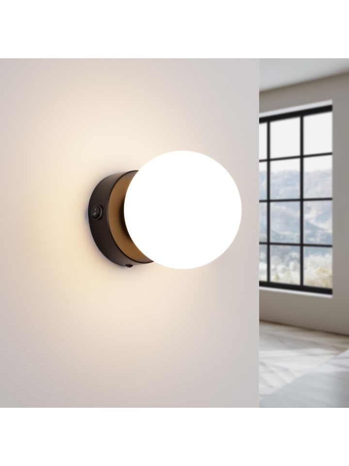 Nice Lamps Wandlampe BLAZE 1 Schwarz H 12 cm günstig kaufen onesize