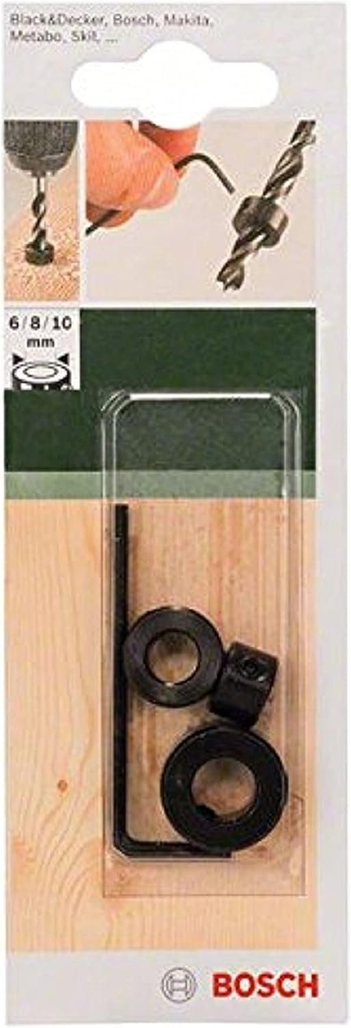 BOSCH Bohrer- und Bitset Bosch Bohrer Tiefenstopp-Set 3tlg 6, 8, 10 mm