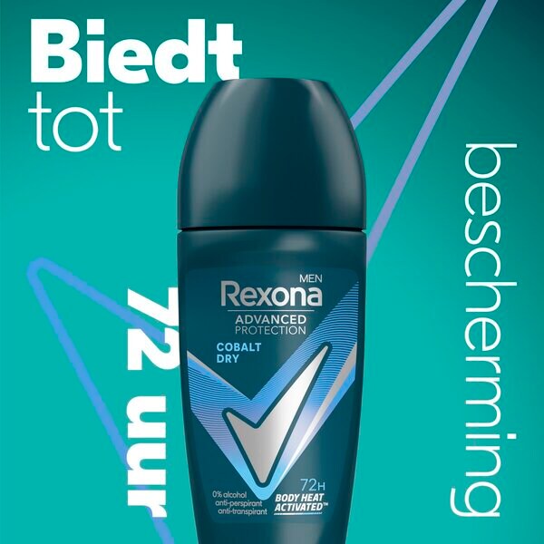 Rexona Men Advanced Protection Cobalt Dry izzadásgátló dezodor roll-on 50ml