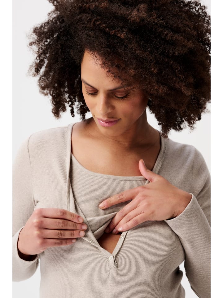 Noppies Still-Schlaftop Amala in Taupe Melange günstig kaufen