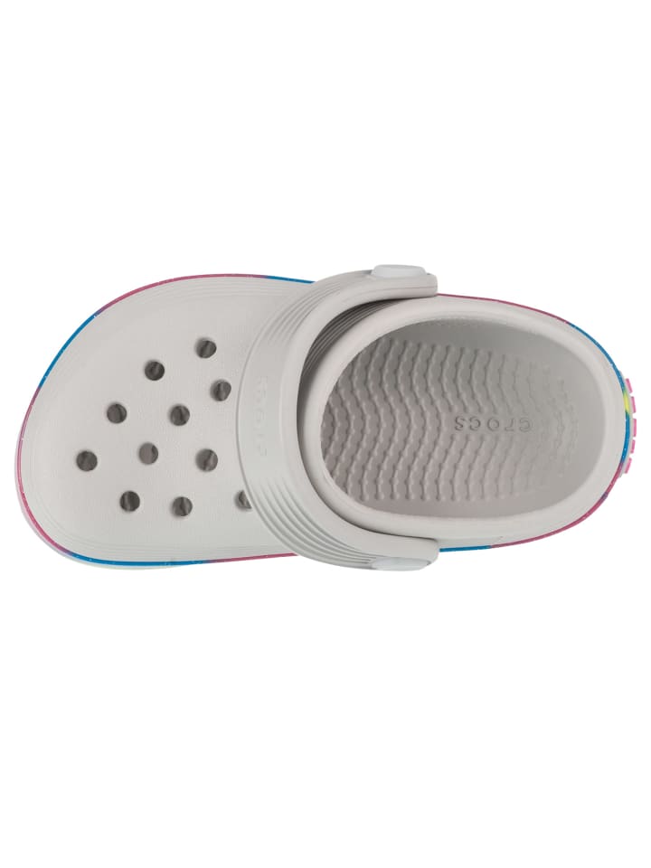 Crocs Crocs Off Court Glitter Band Clog T in Weiß günstig kaufen