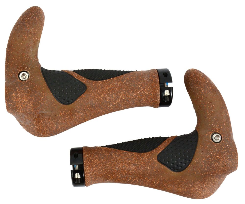 Radon RG-02-BE Ergogel Comfort Kork Griffe mit BarEnds kaufen | Bike-Discount
