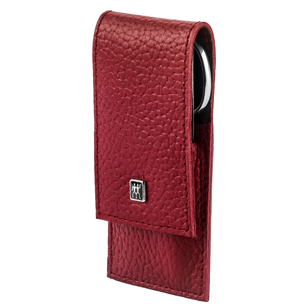 Classic Inox Taschen-Etui. Rindleder. 3-tlg.