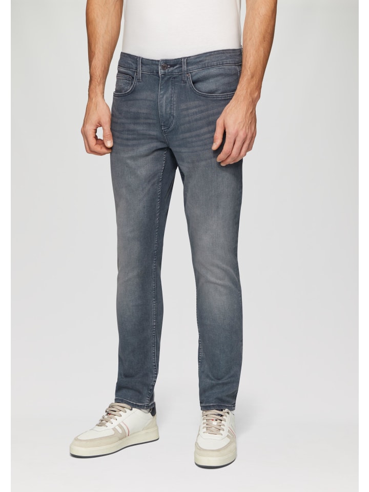 s.Oliver Jeans-Hose lang in Blau günstig kaufen