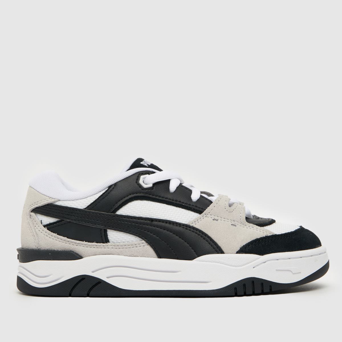 PUMA svarta och vita 180 Youth-träningsskor