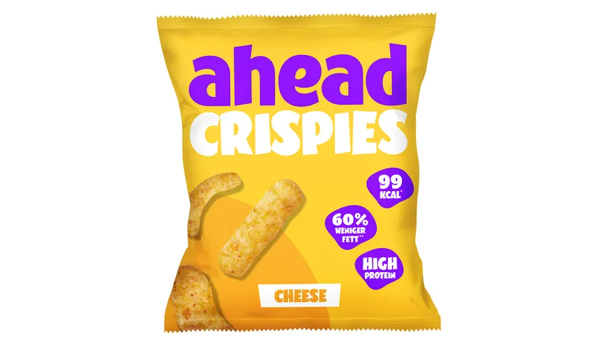AHEAD Crispies High Protein Cheese 50 g