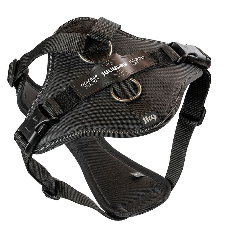 Julius-K9 Longwalk Light Hundegeschirr mit Tracker-Tasche | bitiba