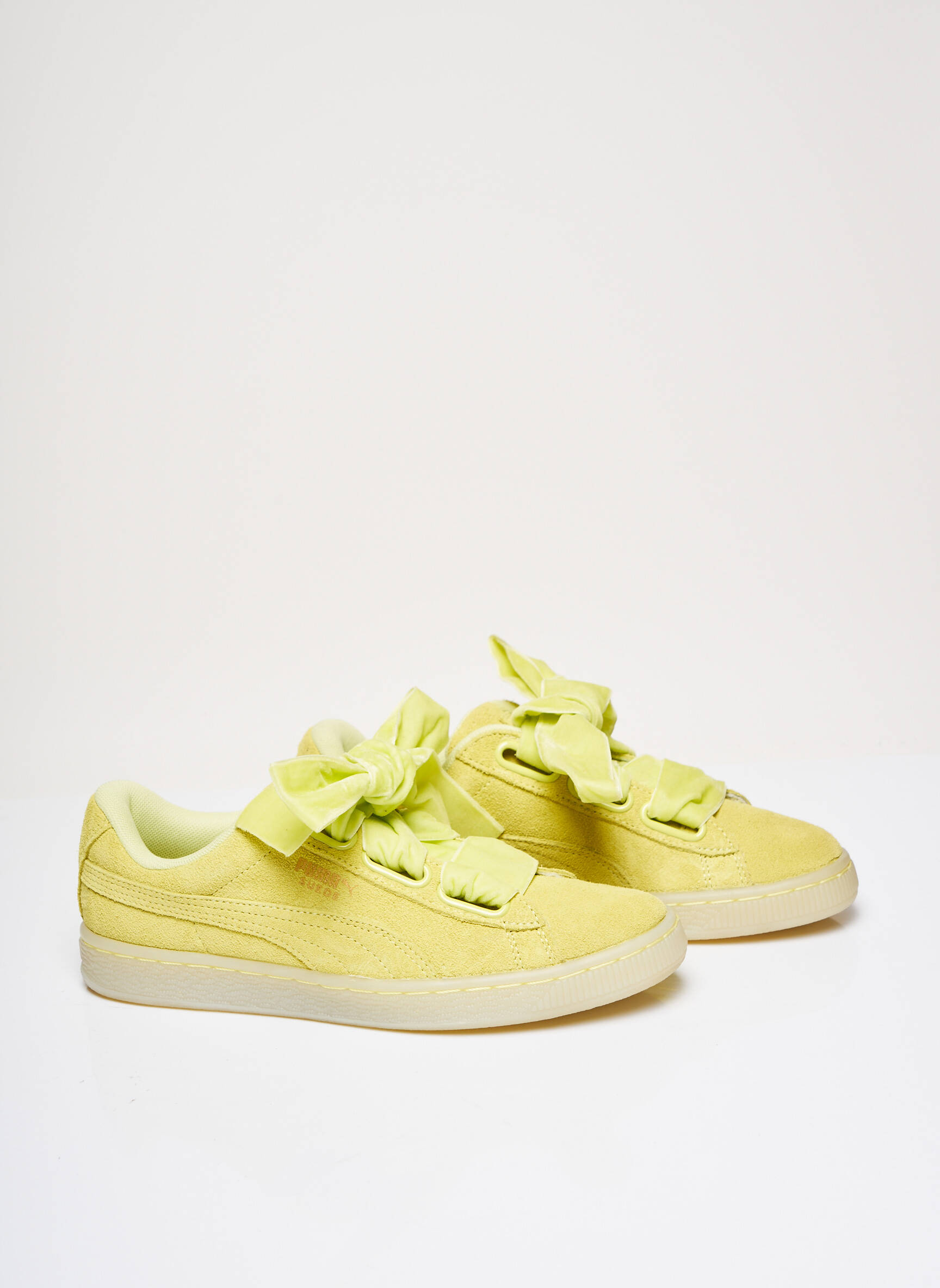 Puma Baskets Femme couleur jaune