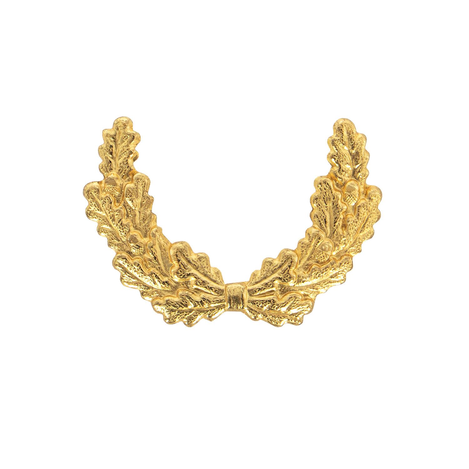 Schulterklappenauflage Eichenlaub Metall