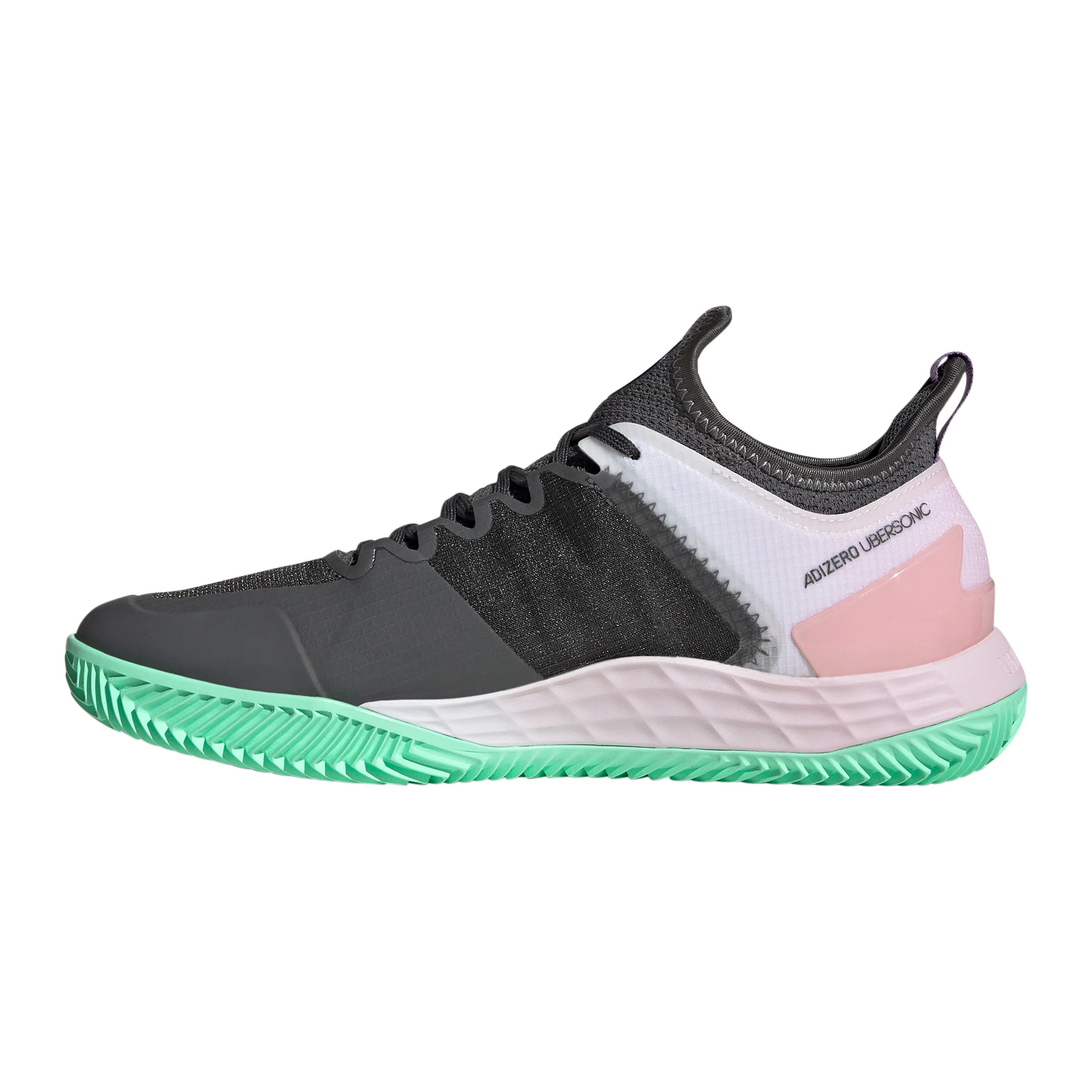 Adizero Ubersonic 4 Sandplatzschuh Damen - Dunkelgrau, Rosa