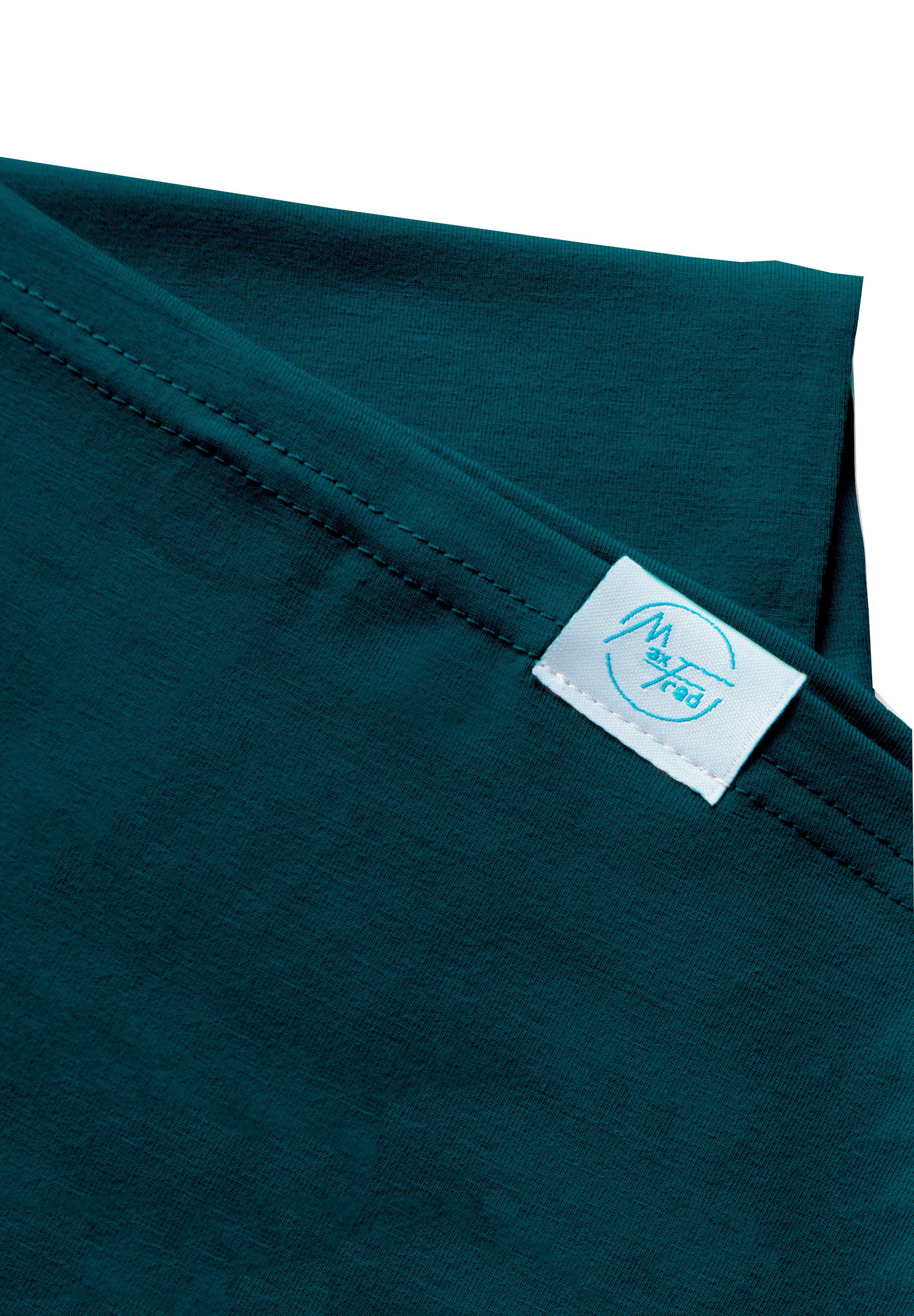 Maxfred Multifunktionstuch Bamboo dunkelblau Multifunktionstuch, Elastisch, Nachhaltig, geringe Geruchsaufnahme, Ultraweich