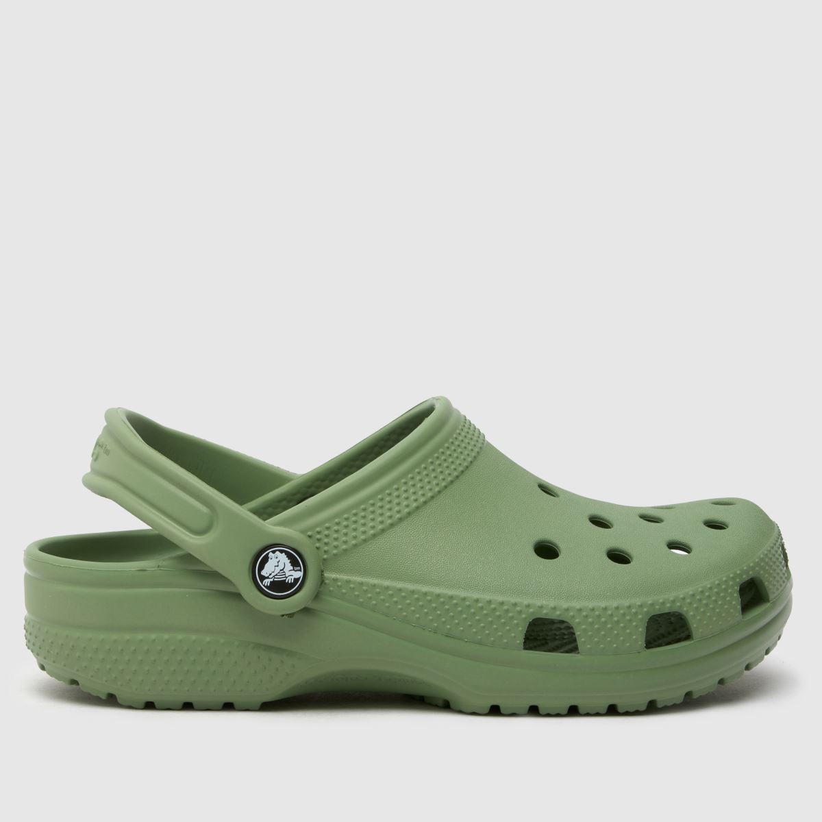 Crocs khaki színű klasszikus klumpa ifjúsági szandál