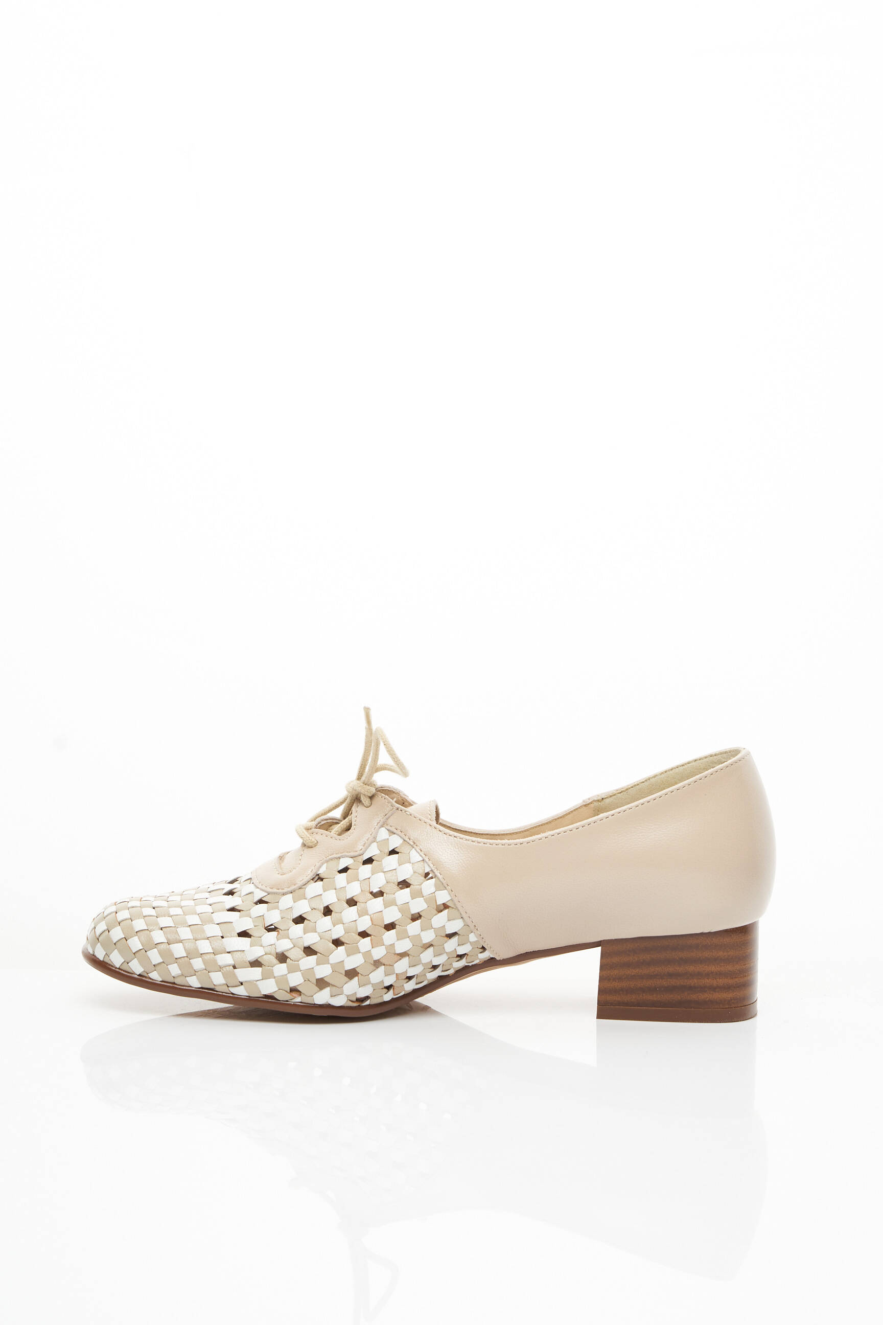 Ombelle Derby Femme couleur beige