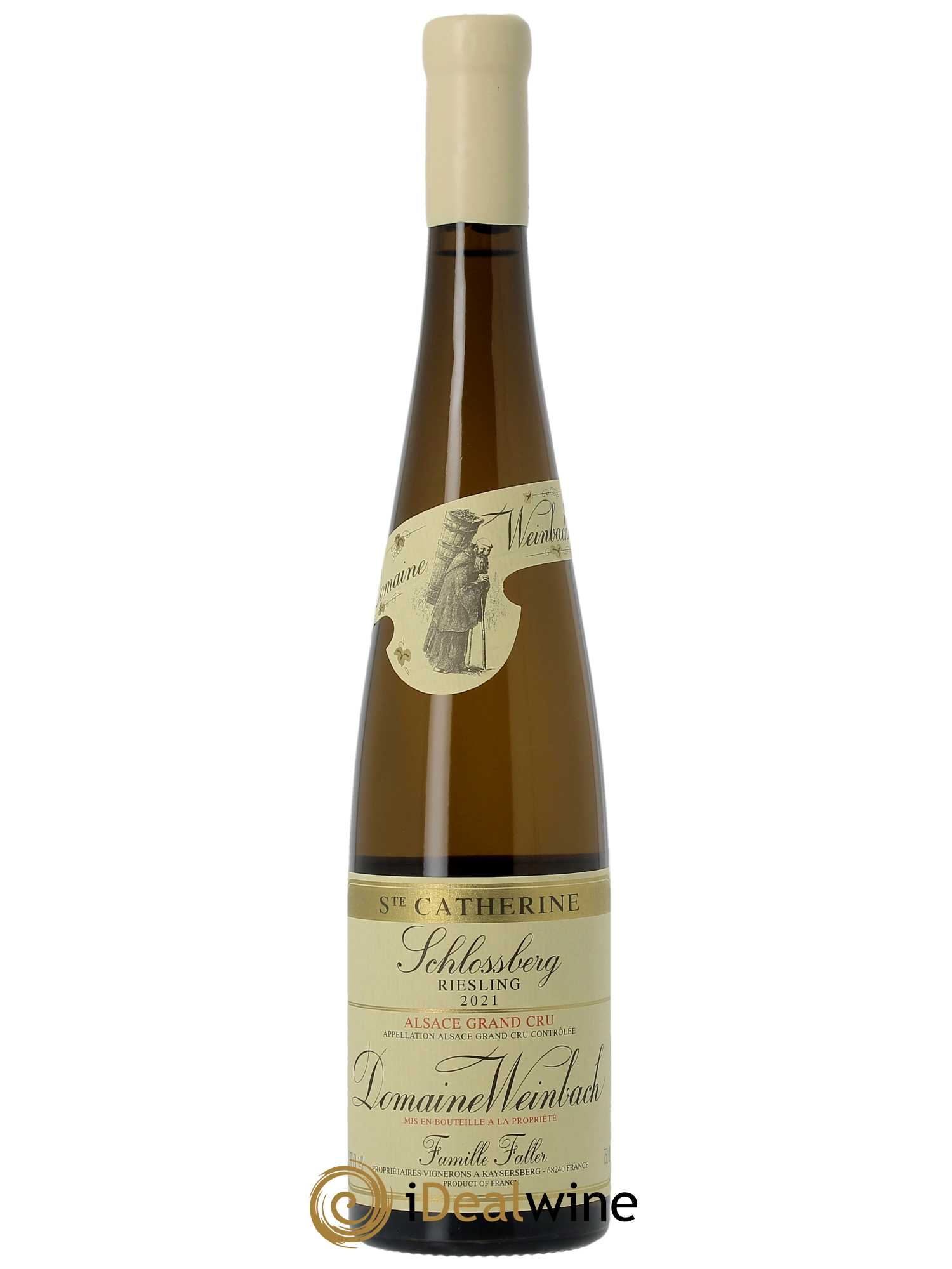 Alsace Grand Cru Riesling Cuvée Sainte Catherine Weinbach (Domaine)  2021 - Lot de 1 Bouteille