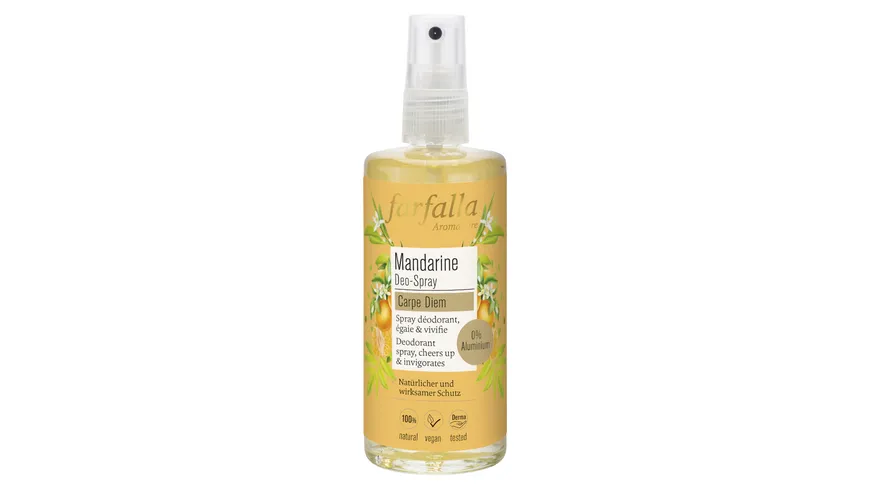 Farfalla Mandarine Zitrusfrischer Deo-Spray 100 ml