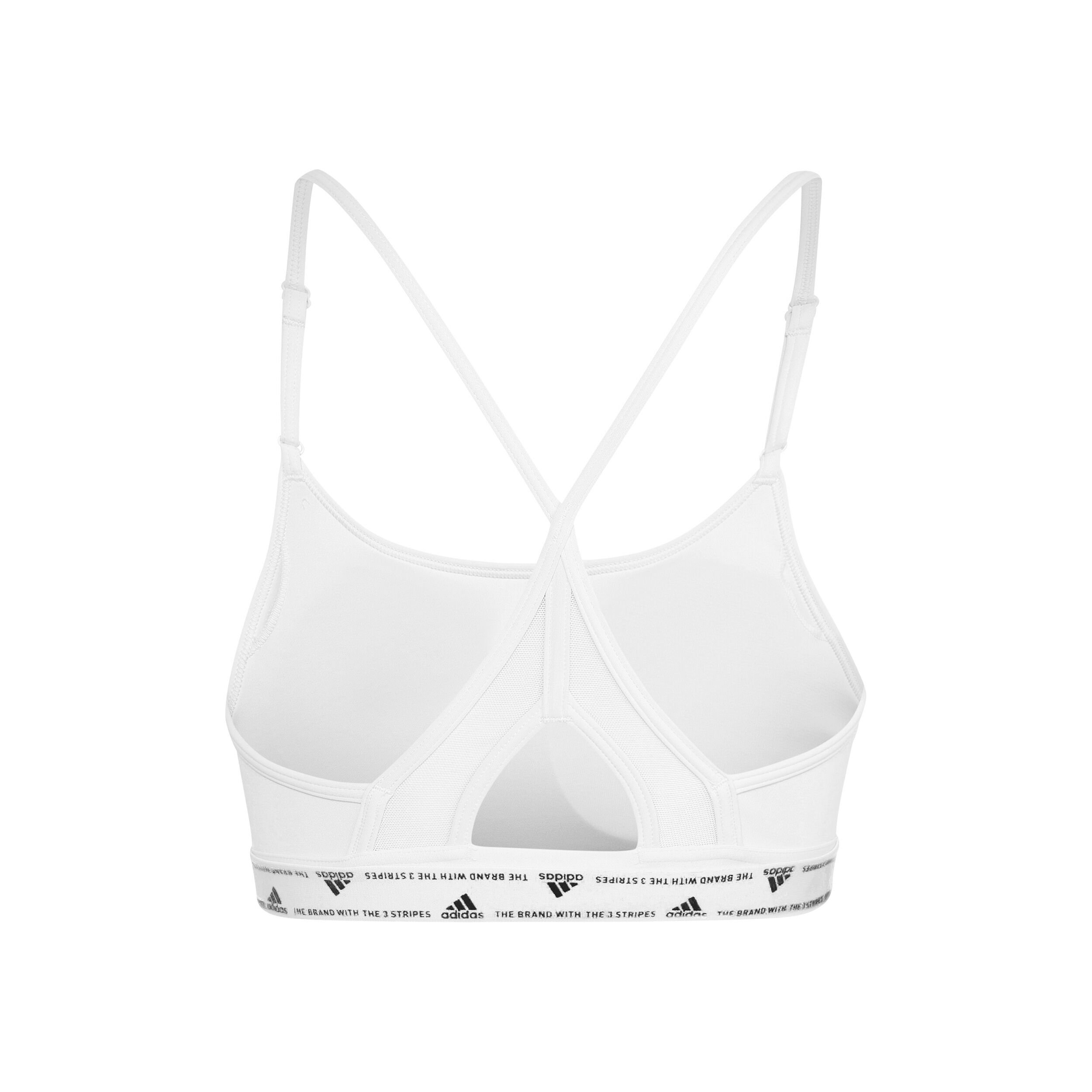 Aeroreact Low-Support Padded Sport-BH Damen - Weiß