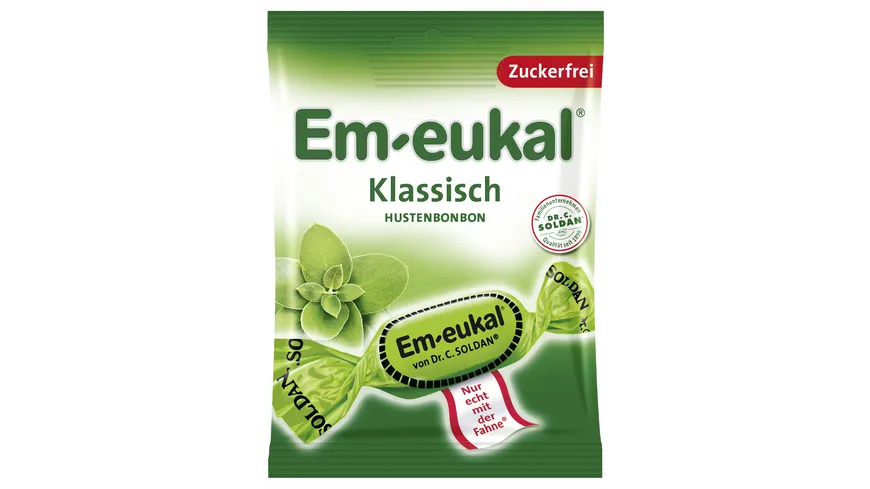Em-eukal Klassisch Hustenbonbon zuckerfrei 75 g