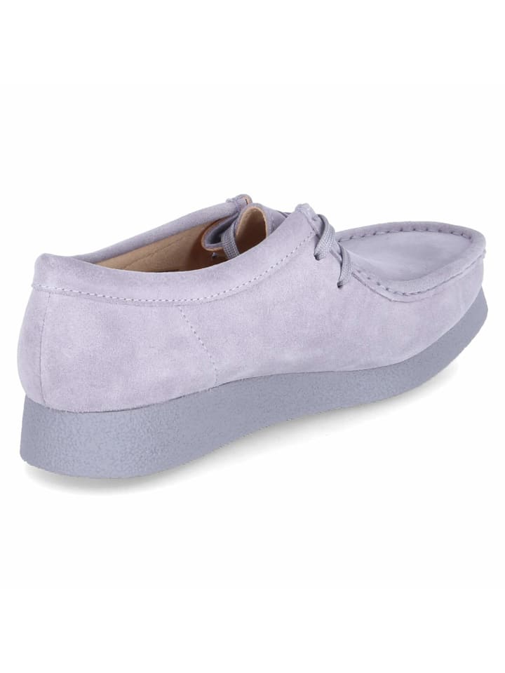 Clarks Halbschuhe WALLABEEEVOSH in Violett günstig kaufen