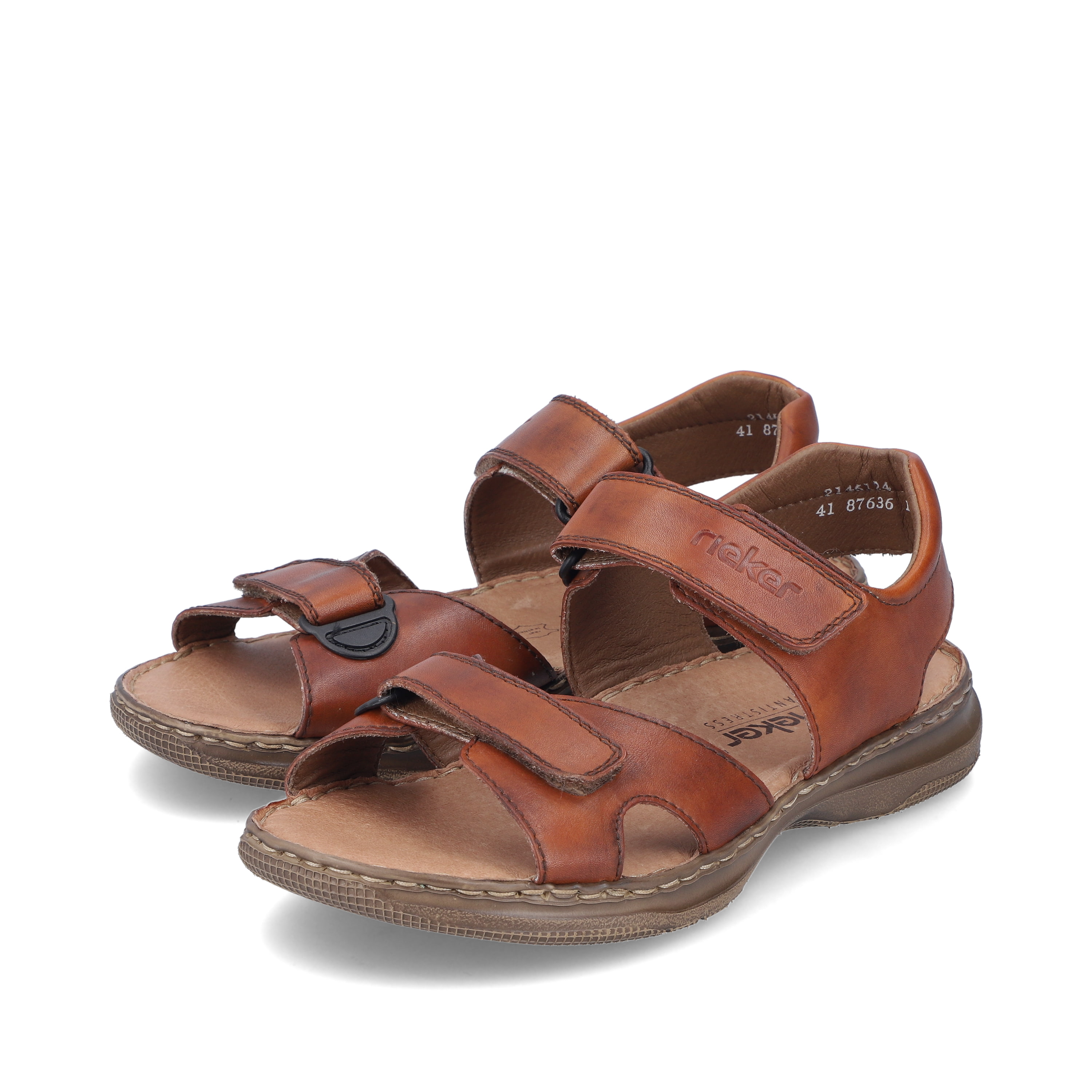 Rieker Herren Sandalen nussbraun