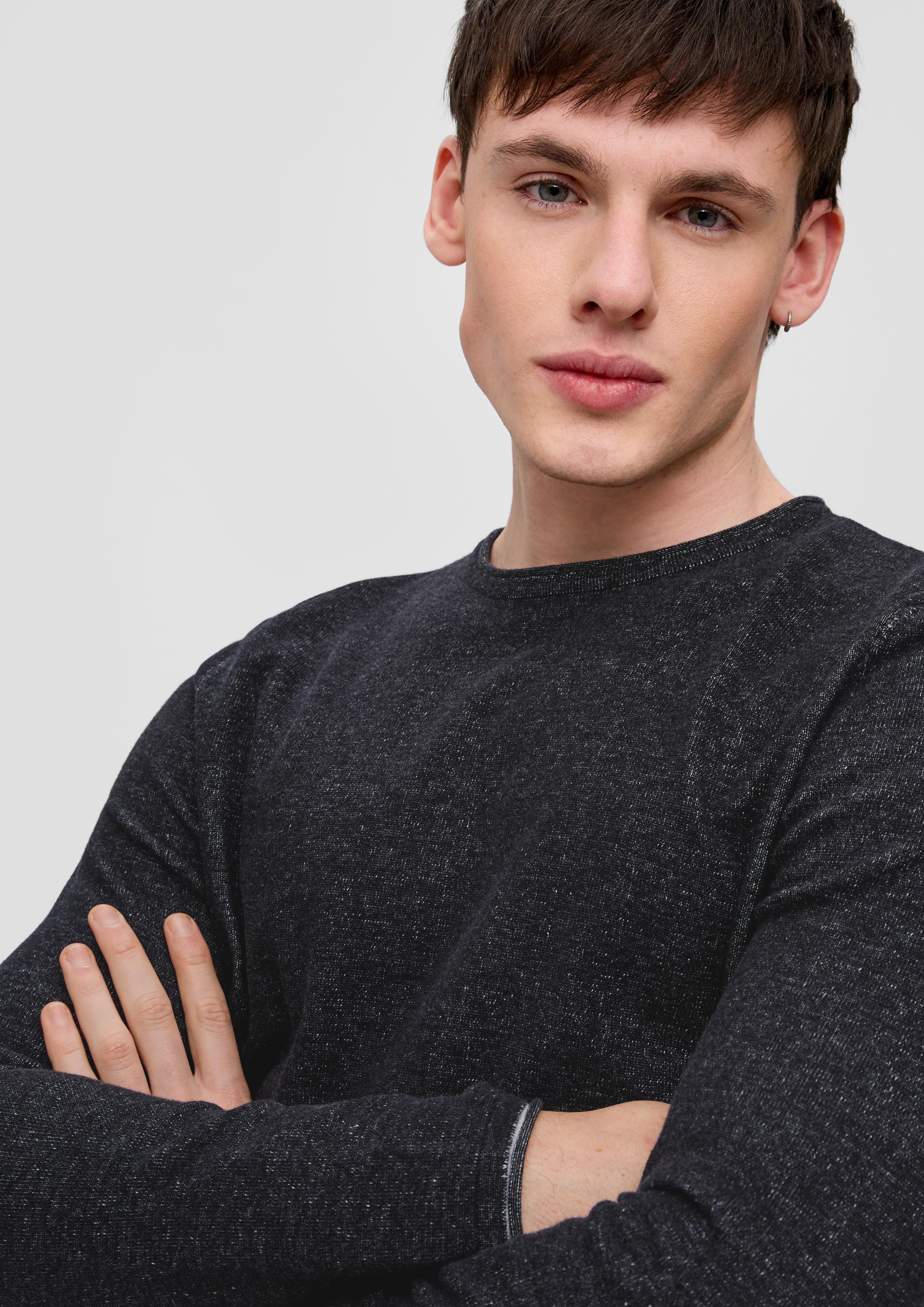 Strickpullover mit Rollsaum  2145181-99W0