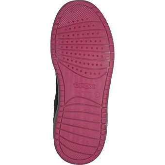 Geox J Washiba Girl Sneaker High in schwarz