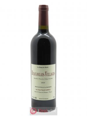 Beaujolais Le Rang du Merle Jean-Claude Lapalu  2020 - Lot de 1 Bouteille