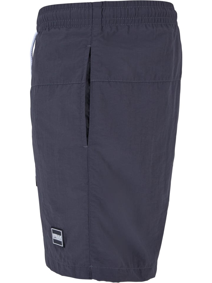 Urban Classics Urban Classics Badeshorts in darkshadow günstig kaufen