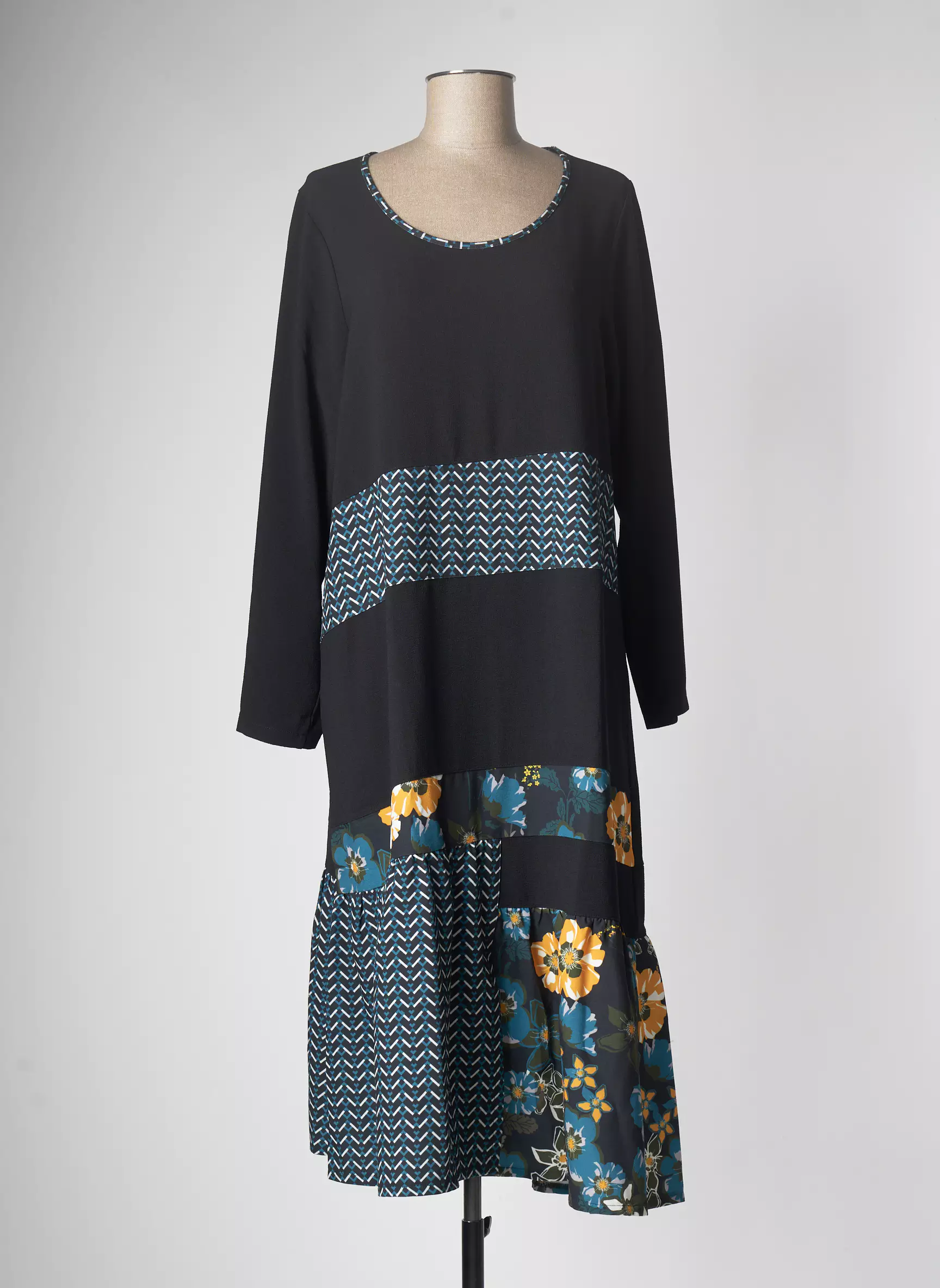 G Oze Robes Longues Femme couleur noir
