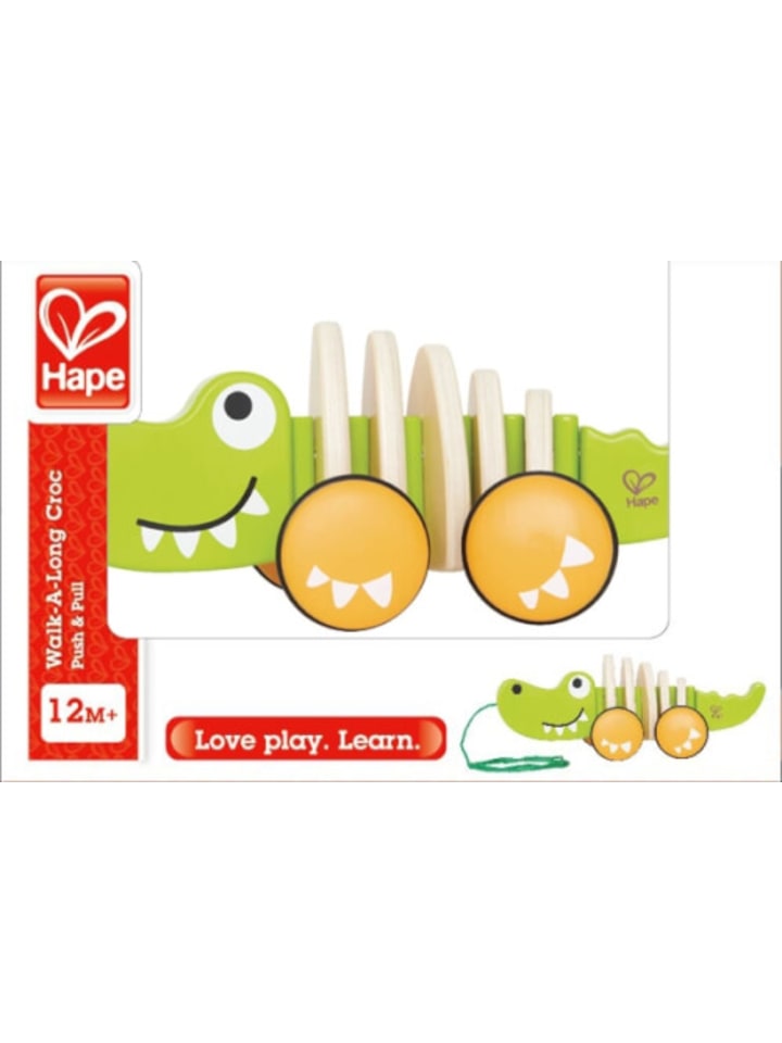 Hape  Lernspielzeug Nachzieh-Krokodil günstig kaufen onesize