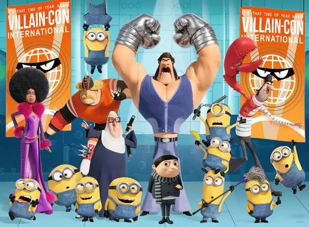 Kinderpuzzle ab 6 Jahren - Gru und die Minions - 100 Teile