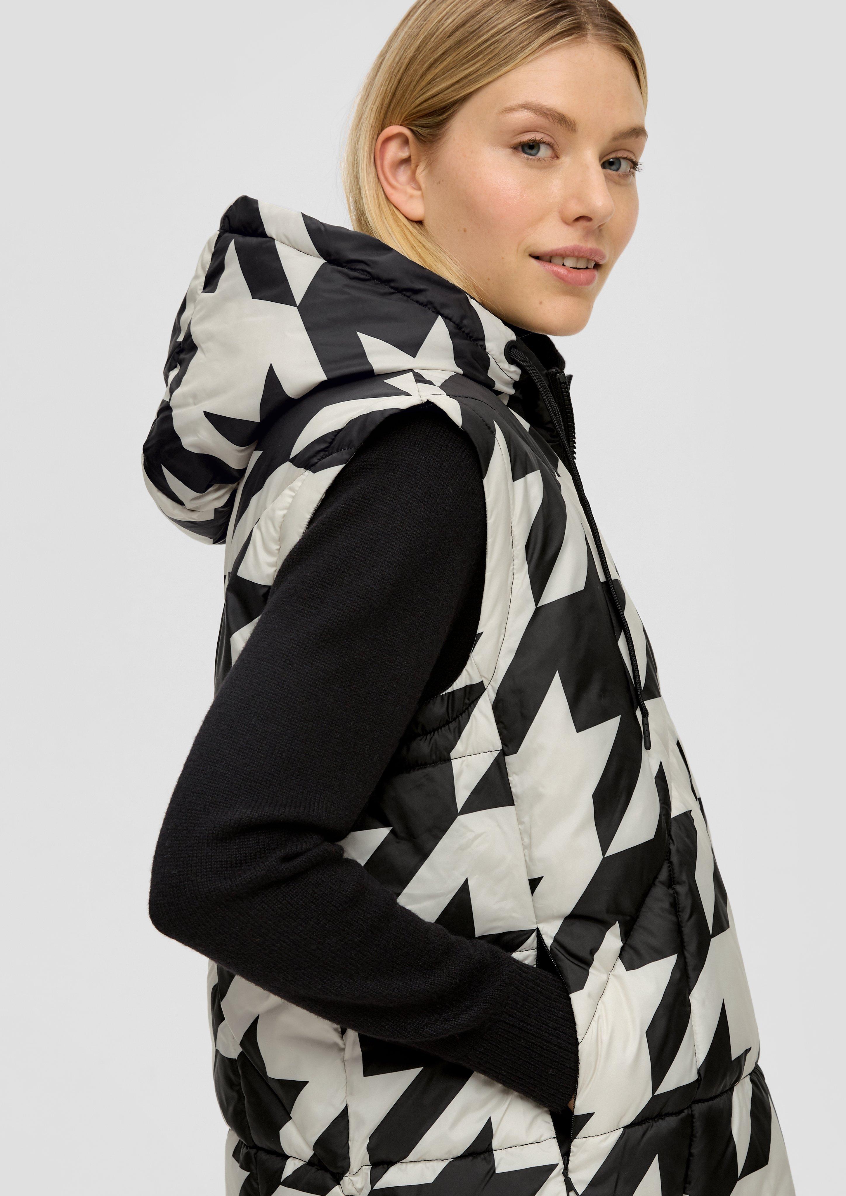 Steppjacke mit abnehmbaren Ärmeln  2138828-99R5