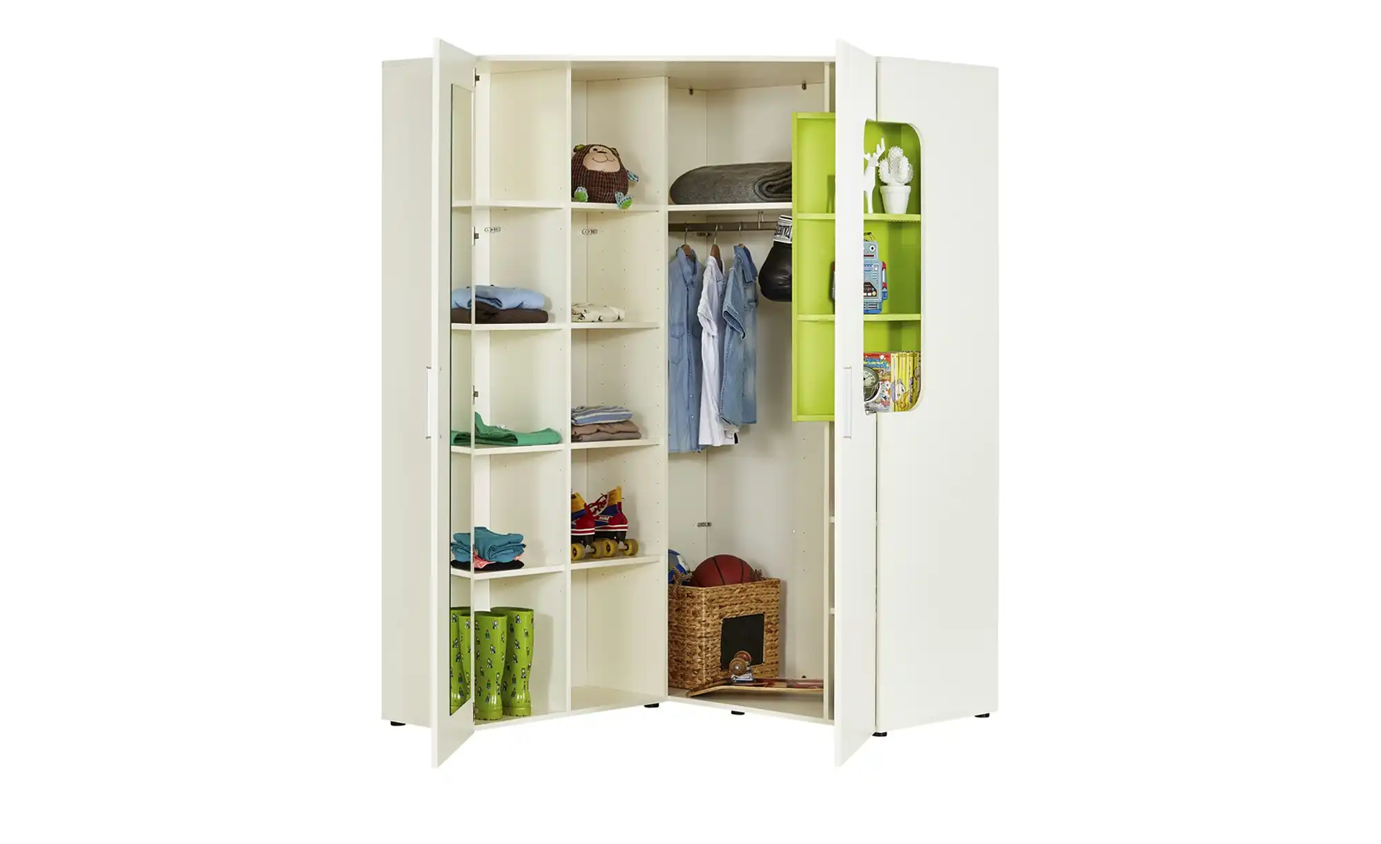 Eckkleiderschrank