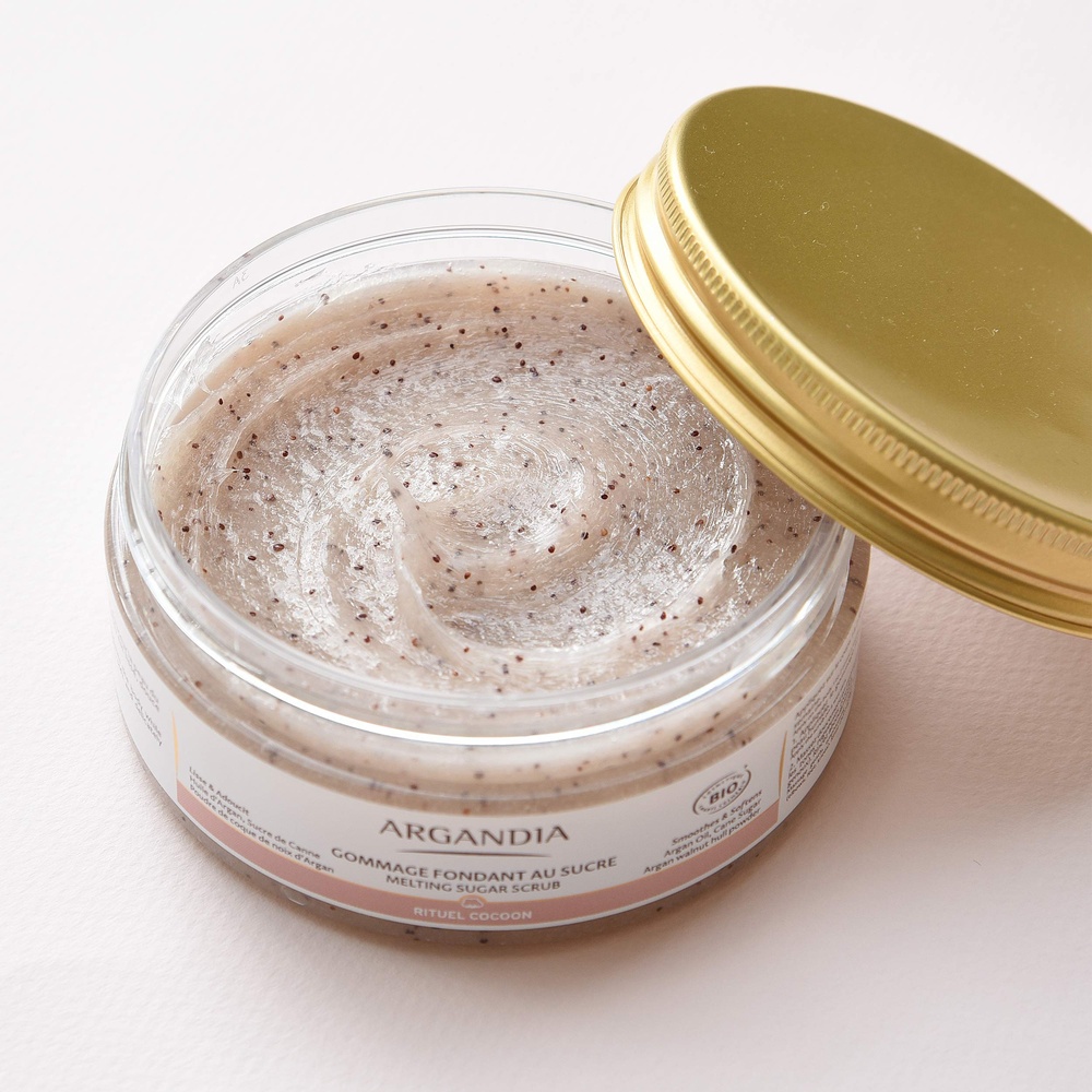 Argandia Fondant au sucre Ambre Gommage Corps