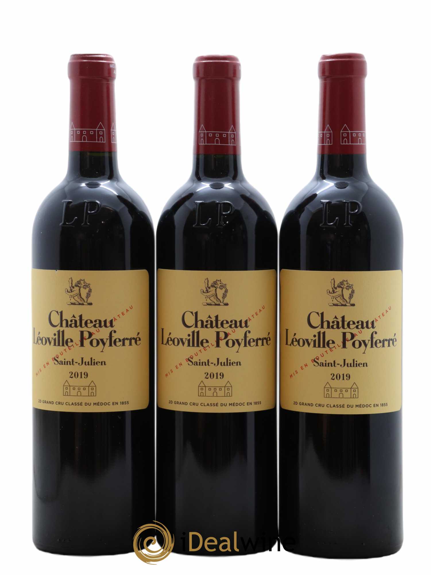 Château Léoville Poyferré 2ème Grand Cru Classé  2019 - Lot de 6 Bouteilles