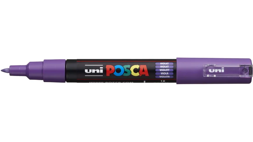 FABER-CASTELL  Marker UNI POSCA PC-1MC violett violett