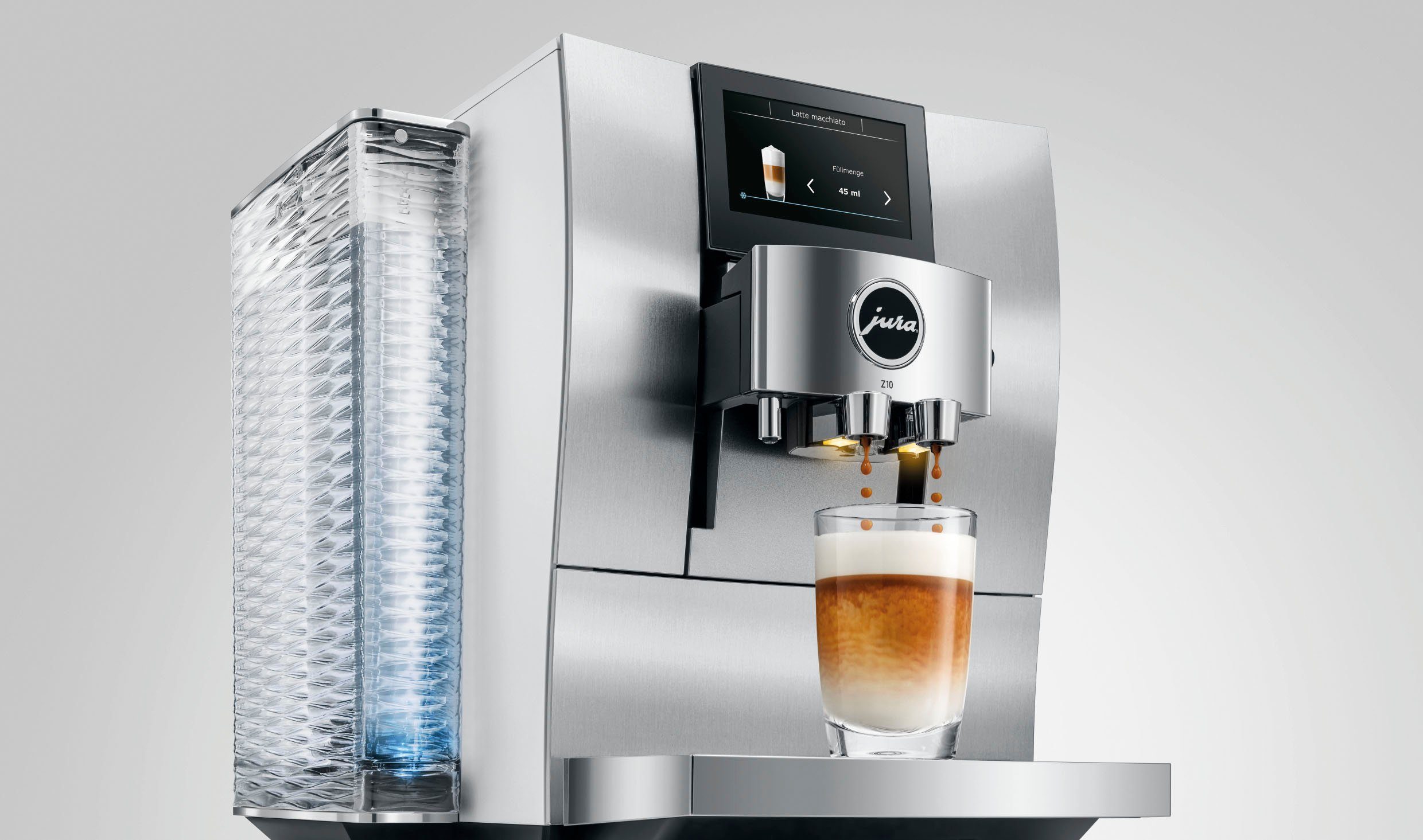 JURA Kaffeevollautomat 15348 Z10 Aluminium White (EA)