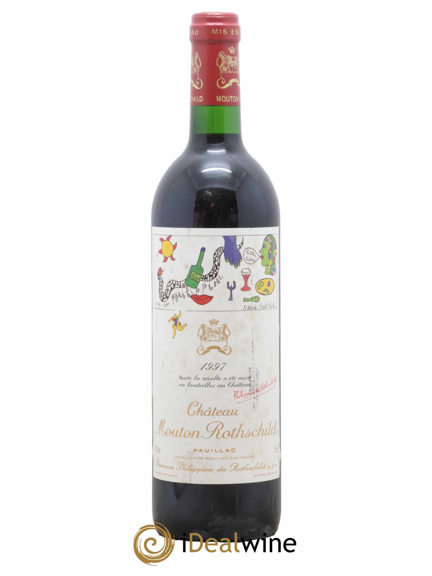 Château Mouton Rothschild 1er Grand Cru Classé  1997 - Lot de 1 Bouteille