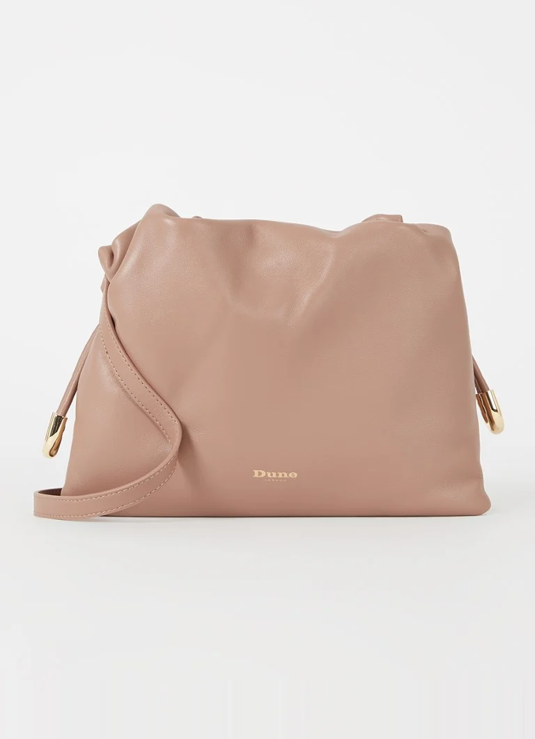 Dune London Primrose leather crossbody bag with detachable shoulder strap