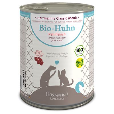 Sparpaket Herrmann´s Bio-Reinfleisch 12 x 800 g
