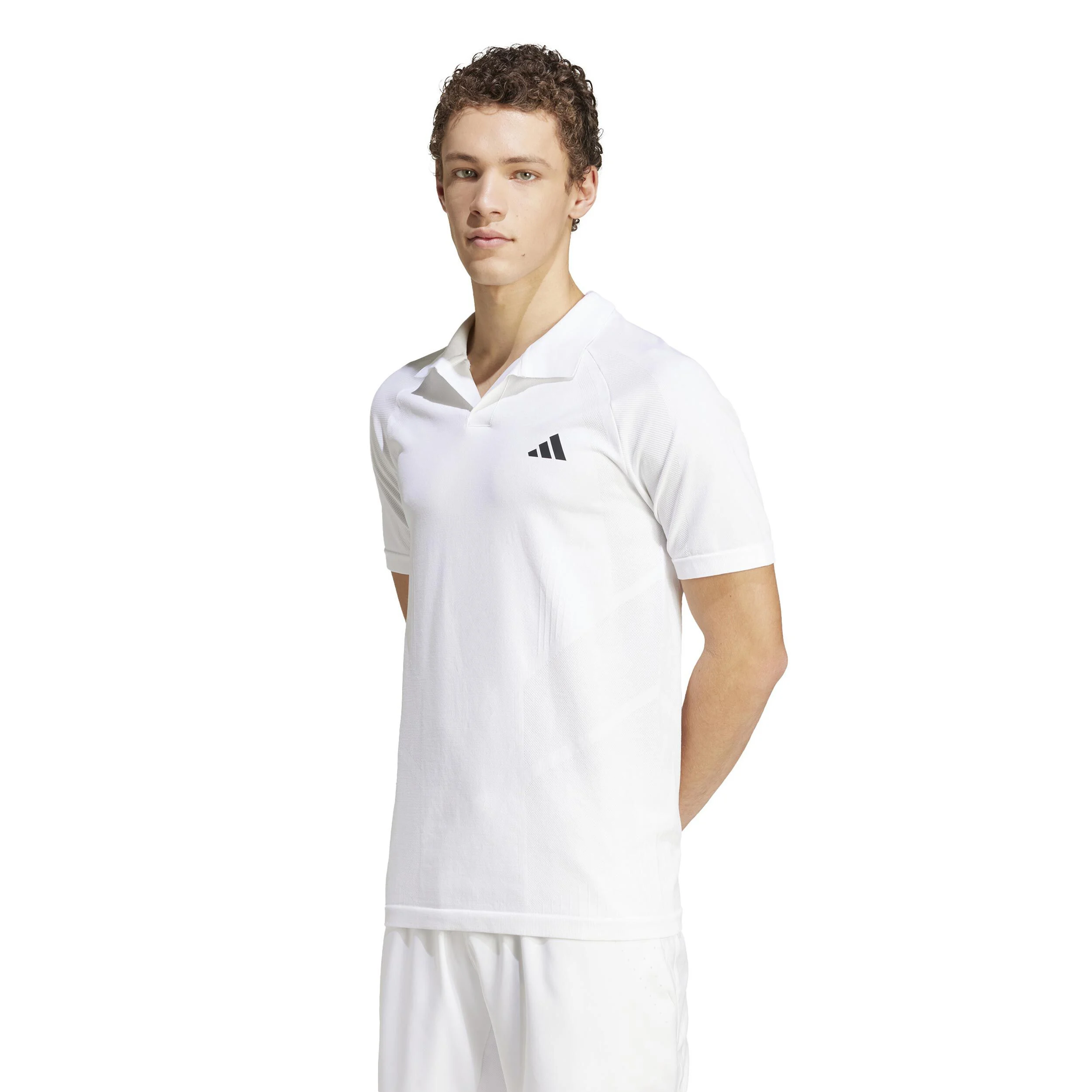 Seamless Pro Polo Herren - Weiß