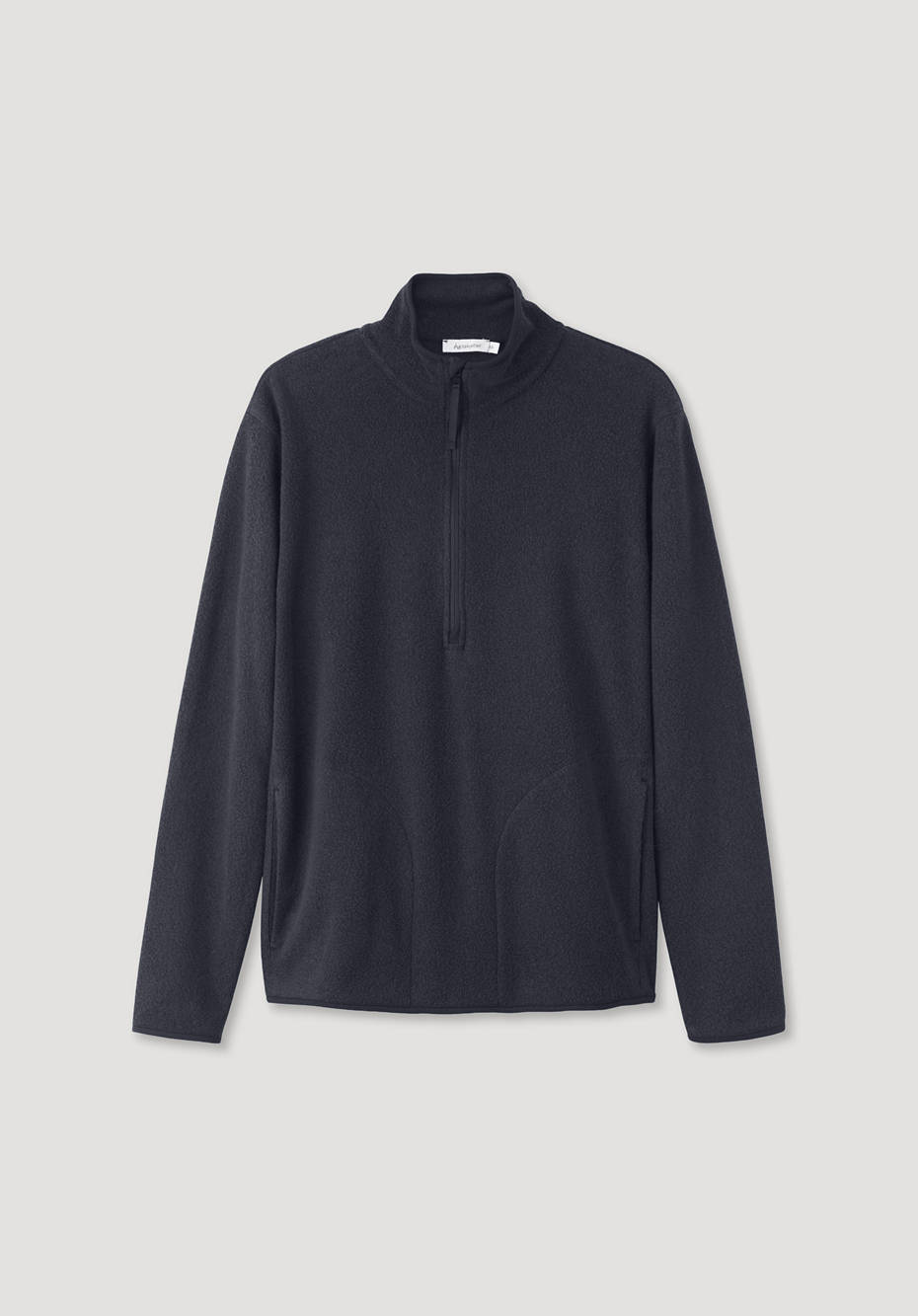 BetterRecycling Fleece-Sweater aus reiner Bio-Baumwolle