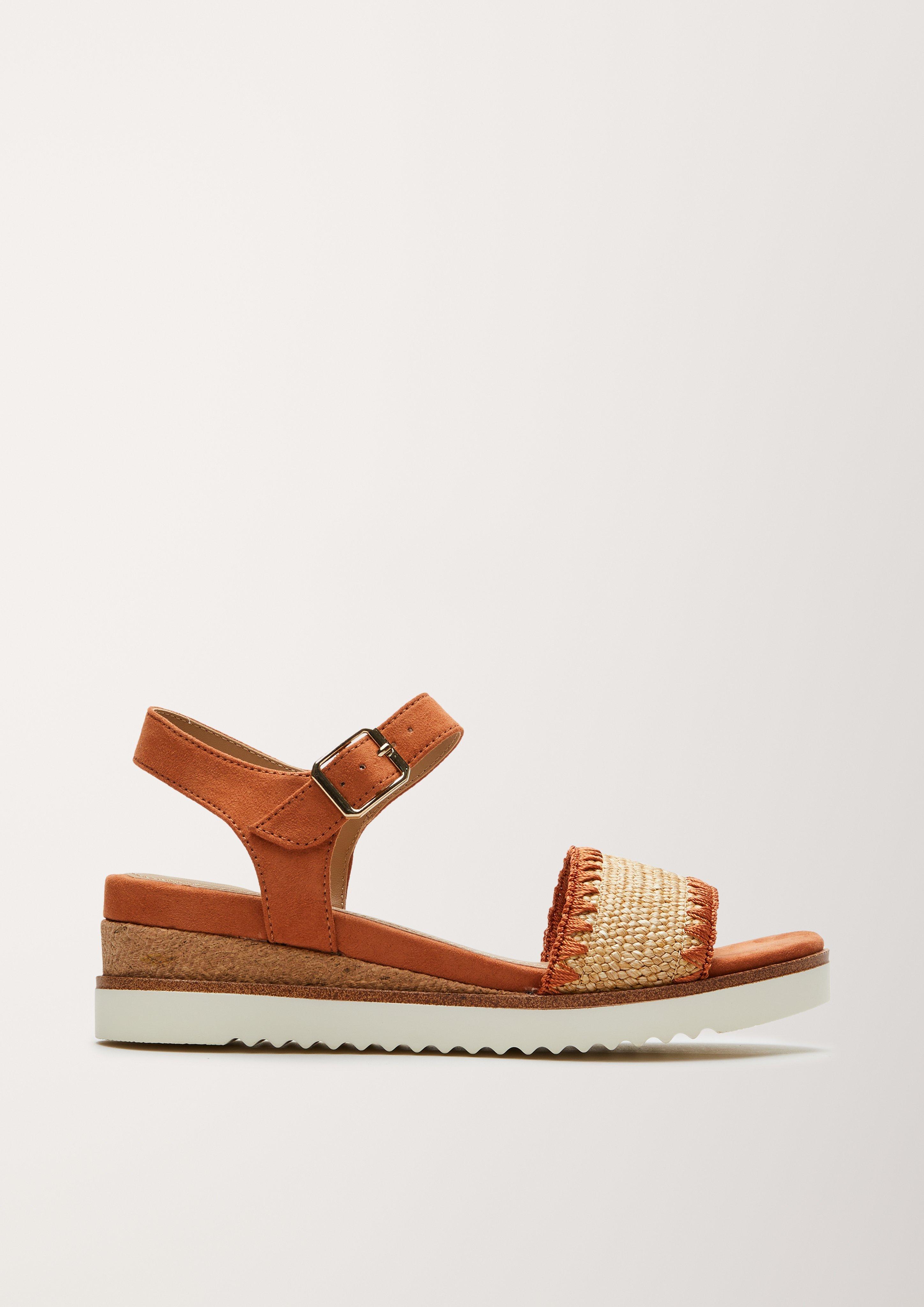 Sandalen mit Keilabsatz  6005821-653