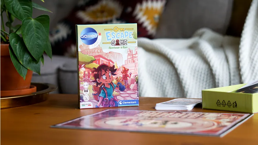Clementoni - Escape Game - Abenteuer in Rom