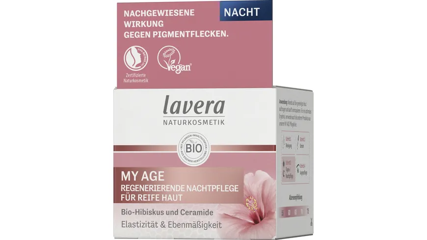 lavera MY AGE Regenerierende Nachtpflege 50 ml